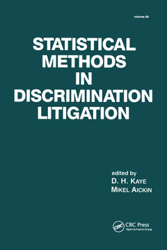 Cover of the book Statistical Methods in Discrimination Litigation