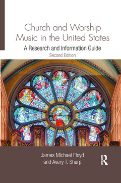Couverture de l’ouvrage Church and Worship Music in the United States