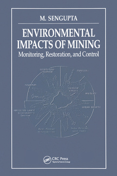 Couverture de l’ouvrage Environmental Impacts of Mining Monitoring, Restoration, and Control