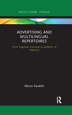 Couverture de l’ouvrage Advertising and Multilingual Repertoires