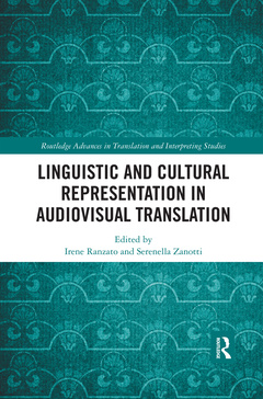 Cover of the book Linguistic and Cultural Representation in Audiovisual Translation