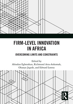 Couverture de l’ouvrage Firm-Level Innovation In Africa