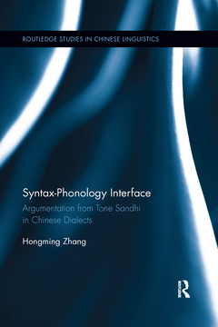 Couverture de l’ouvrage Syntax-Phonology Interface