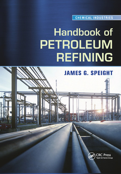 Couverture de l’ouvrage Handbook of Petroleum Refining