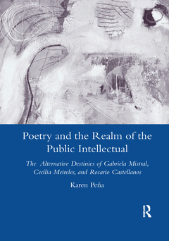 Couverture de l’ouvrage Poetry and the Realm of the Public Intellectual