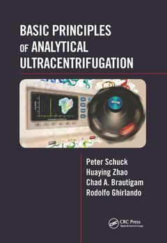Couverture de l’ouvrage Basic Principles of Analytical Ultracentrifugation
