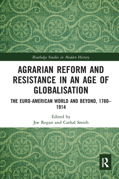 Couverture de l’ouvrage Agrarian Reform and Resistance in an Age of Globalisation