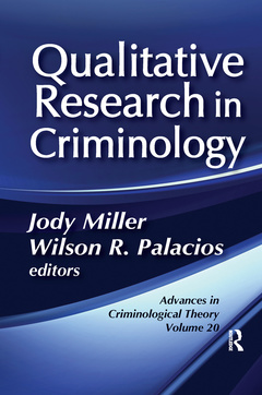 Couverture de l’ouvrage Qualitative Research in Criminology