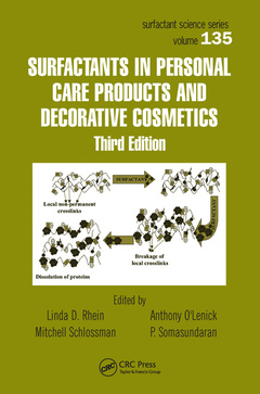 Couverture de l’ouvrage Surfactants in Personal Care Products and Decorative Cosmetics