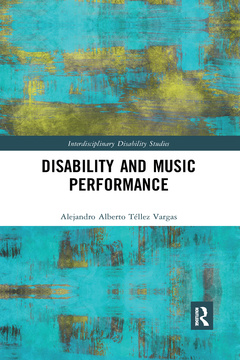 Couverture de l’ouvrage Disability and Music Performance