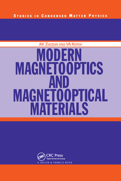 Couverture de l’ouvrage Modern Magnetooptics and Magnetooptical Materials