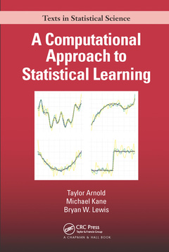 Couverture de l’ouvrage A Computational Approach to Statistical Learning