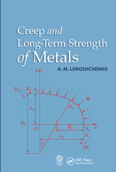 Couverture de l’ouvrage Creep and Long-Term Strength of Metals