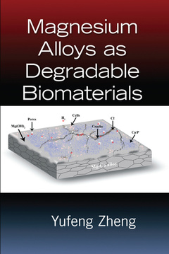 Couverture de l’ouvrage Magnesium Alloys as Degradable Biomaterials