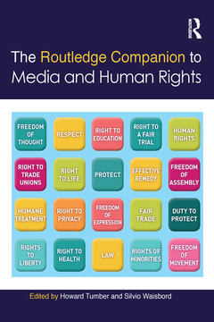 Couverture de l’ouvrage The Routledge Companion to Media and Human Rights