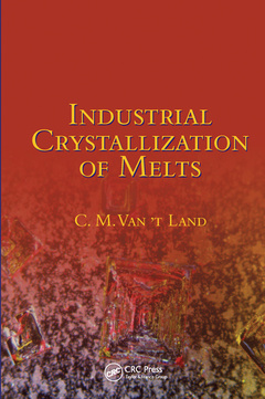 Couverture de l’ouvrage Industrial Crystallization of Melts