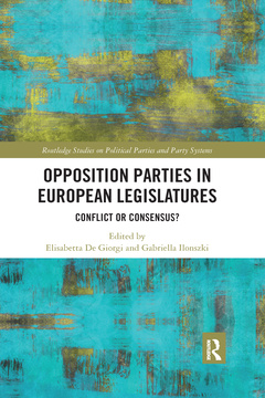 Cover of the book Opposition Parties in European Legislatures