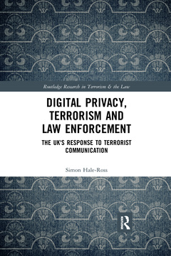 Couverture de l’ouvrage Digital Privacy, Terrorism and Law Enforcement