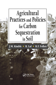 Couverture de l’ouvrage Agricultural Practices and Policies for Carbon Sequestration in Soil