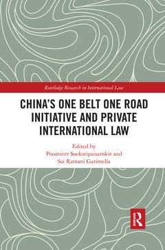 Couverture de l’ouvrage China's One Belt One Road Initiative and Private International Law