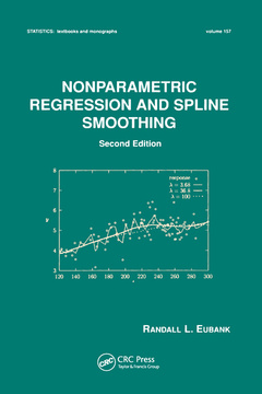 Couverture de l’ouvrage Nonparametric Regression and Spline Smoothing