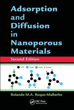 Couverture de l’ouvrage Adsorption and Diffusion in Nanoporous Materials