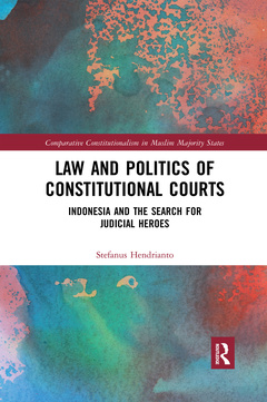 Couverture de l’ouvrage Law and Politics of Constitutional Courts