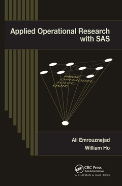 Couverture de l’ouvrage Applied Operational Research with SAS