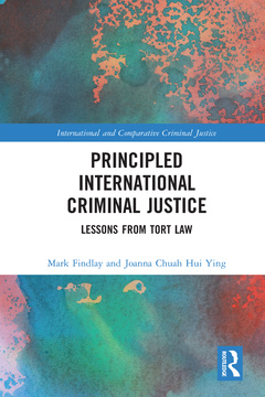 Couverture de l’ouvrage Principled International Criminal Justice