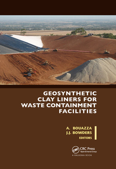 Couverture de l’ouvrage Geosynthetic Clay Liners for Waste Containment Facilities