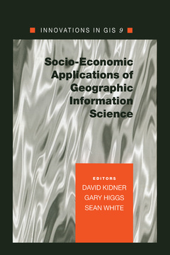 Couverture de l’ouvrage Socio-Economic Applications of Geographic Information Science