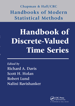 Couverture de l’ouvrage Handbook of Discrete-Valued Time Series