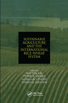 Couverture de l’ouvrage Sustainable Agriculture and the International Rice-Wheat System