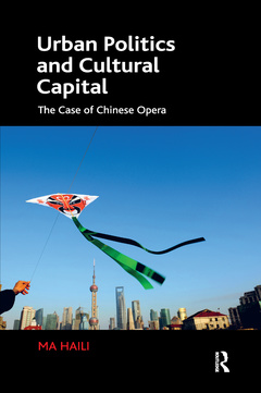 Couverture de l’ouvrage Urban Politics and Cultural Capital