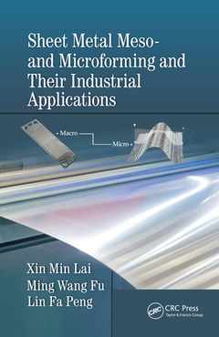 Cover of the book Sheet Metal Meso- and Microforming and Their Industrial Applications
