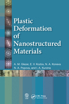 Couverture de l’ouvrage Plastic Deformation of Nanostructured Materials