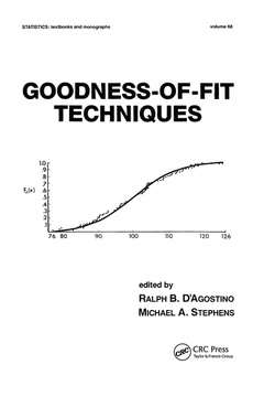Couverture de l’ouvrage Goodness-of-Fit-Techniques