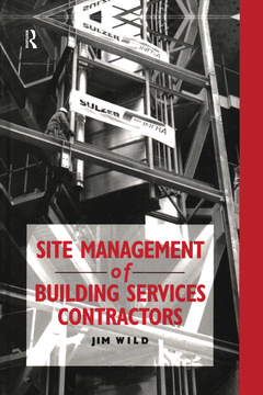 Couverture de l’ouvrage Site Management of Building Services Contractors