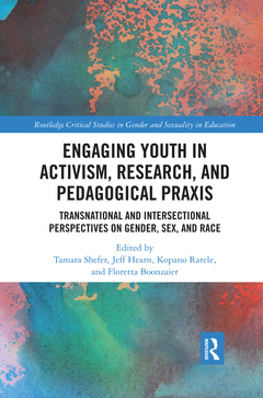 Couverture de l’ouvrage Engaging Youth in Activism, Research and Pedagogical Praxis