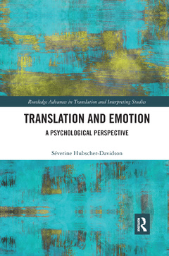 Couverture de l’ouvrage Translation and Emotion