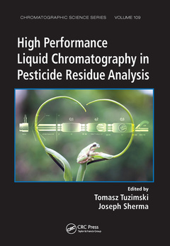 Couverture de l’ouvrage High Performance Liquid Chromatography in Pesticide Residue Analysis