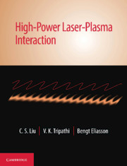 Couverture de l’ouvrage High-Power Laser-Plasma Interaction