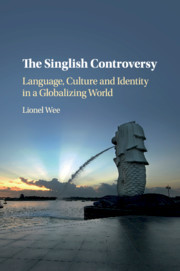 Couverture de l’ouvrage The Singlish Controversy