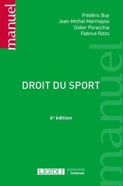 Cover of the book Droit du sport