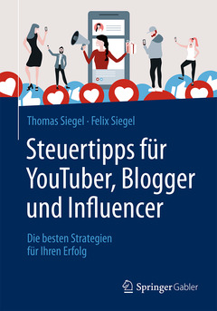 Cover of the book Steuertipps für YouTuber, Blogger und Influencer