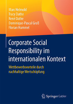 Couverture de l’ouvrage Corporate Social Responsibility im internationalen Kontext