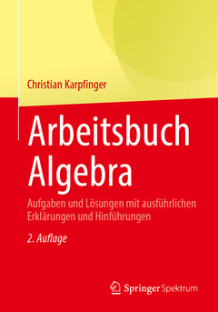 Couverture de l’ouvrage Arbeitsbuch Algebra
