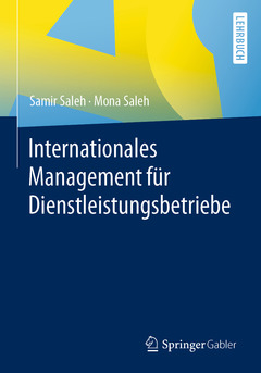 Couverture de l’ouvrage Internationales Management für Dienstleistungsbetriebe
