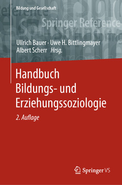Couverture de l’ouvrage Handbuch Bildungs- und Erziehungssoziologie