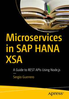 Couverture de l’ouvrage Microservices in SAP HANA XSA